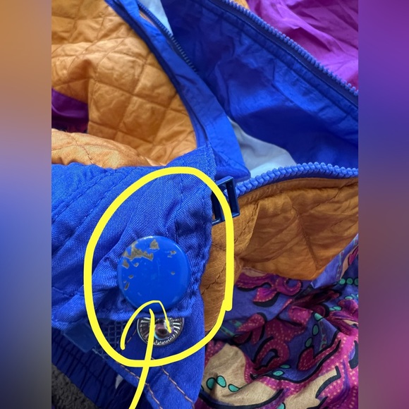 Vintage womens windbreaker ‼️⚠️ READ DESCRIPTION ‼️⚠️ - Picture 7 of 9